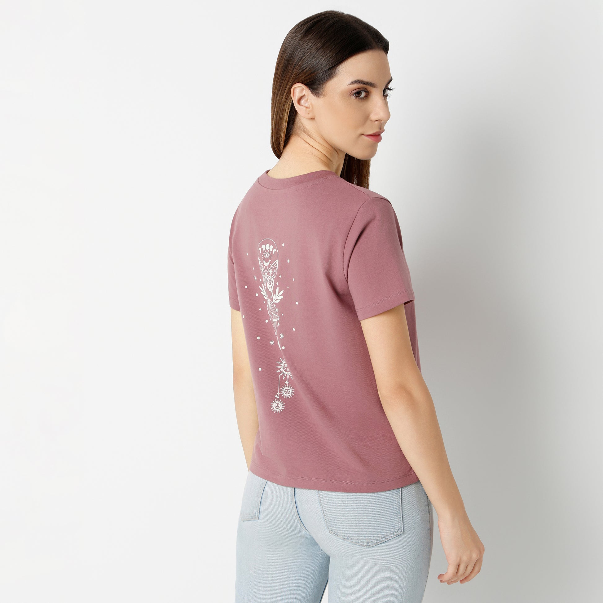 Slim Fit Cotton Garphic T-Shirt
