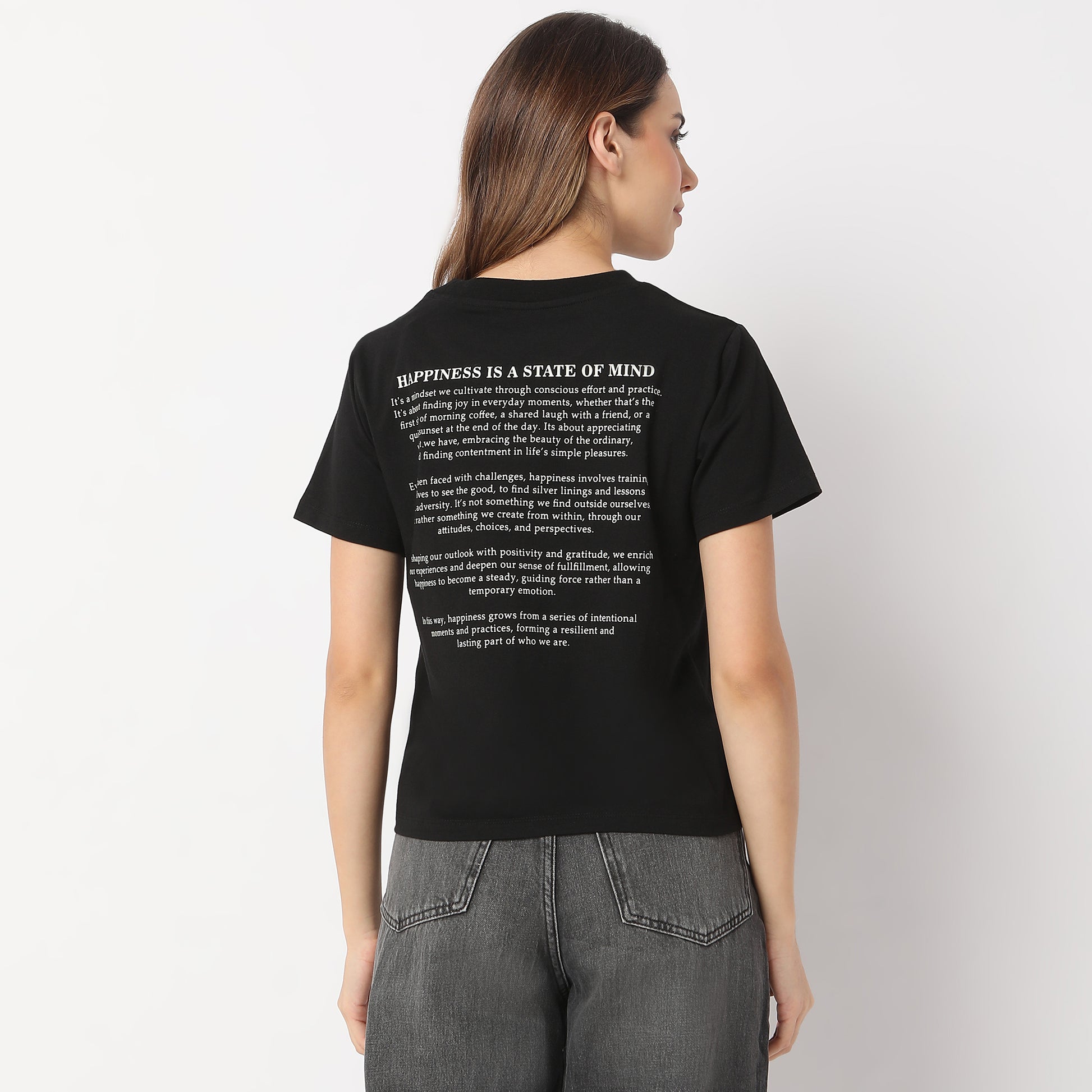 Slim Fit Graphic Short Sleeve Slim Fit T-Shirt