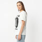 Oversize Printed Round Neck Regular Length T-Shirt