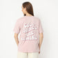 Oversize Graphic Round Neck Regular Length T-Shirt