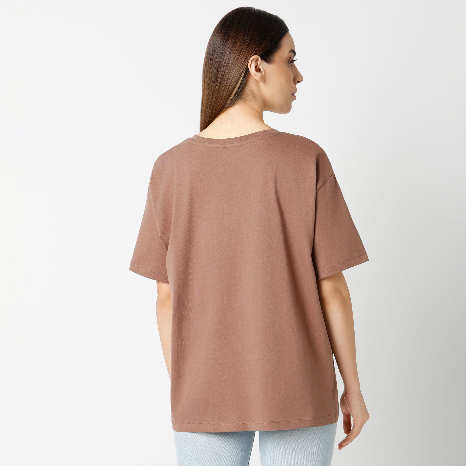 Oversize Graphic Regular Length T-Shirt