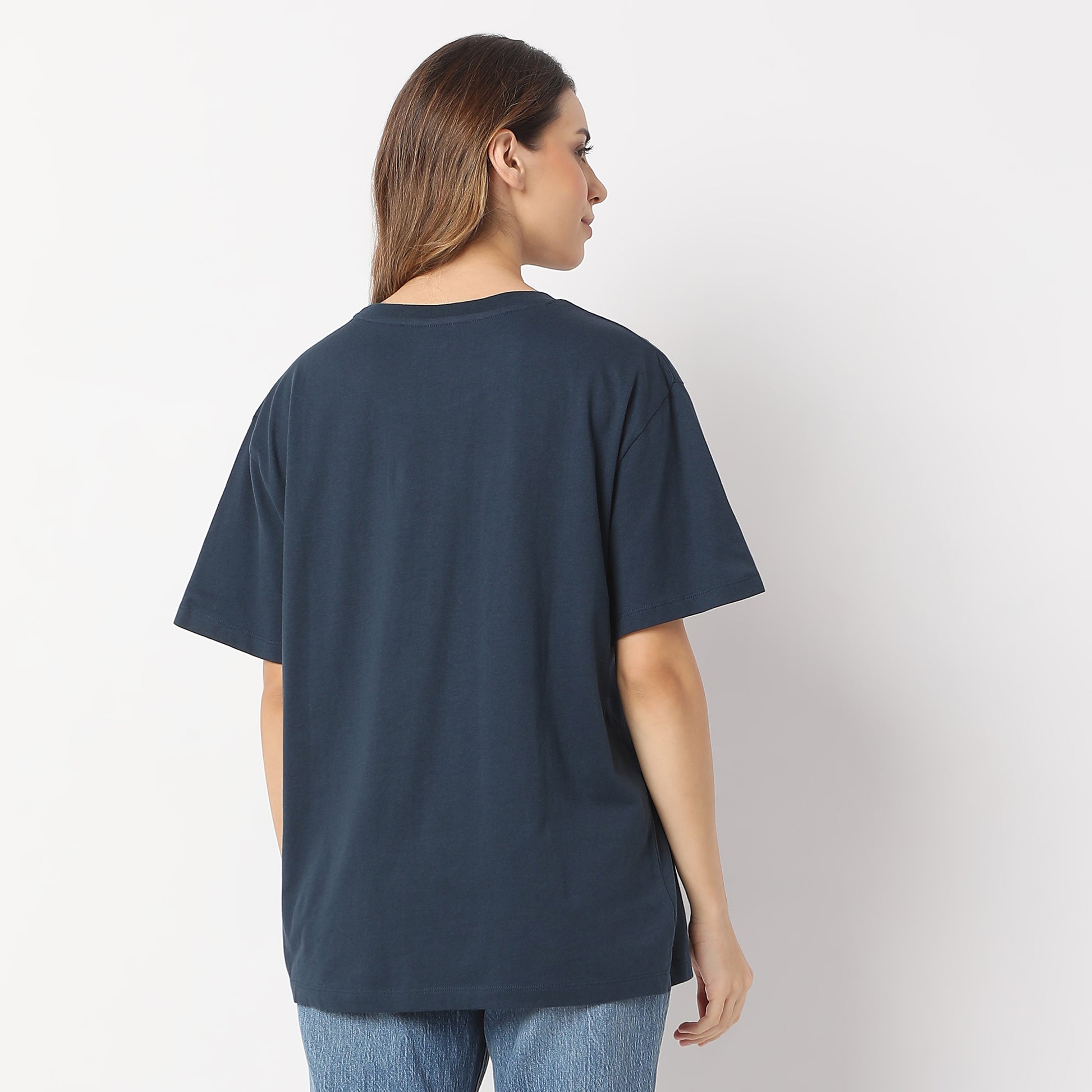 Oversize Printed Short Sleeve T-Shirt