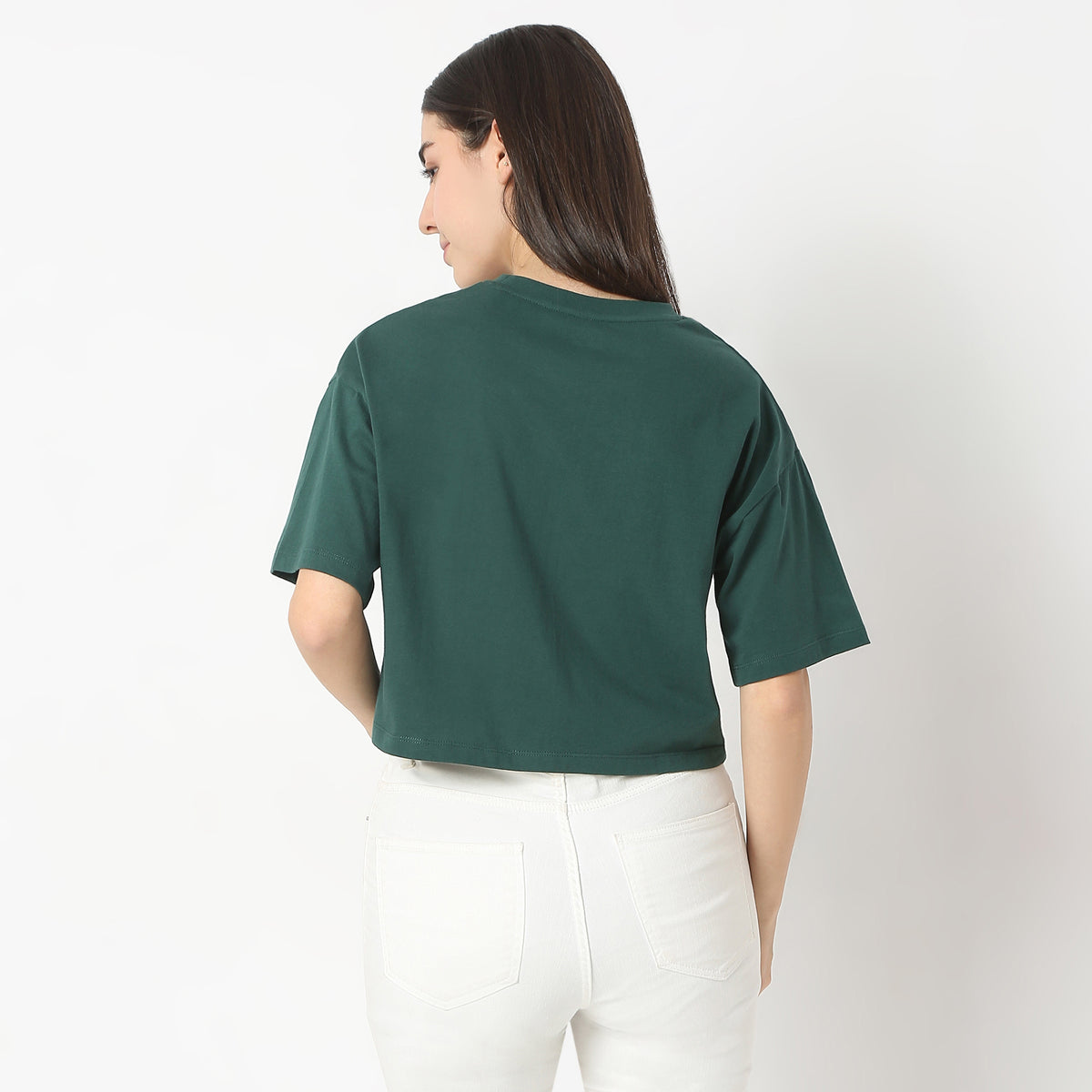 Boxy Fit Printed T-Shirt