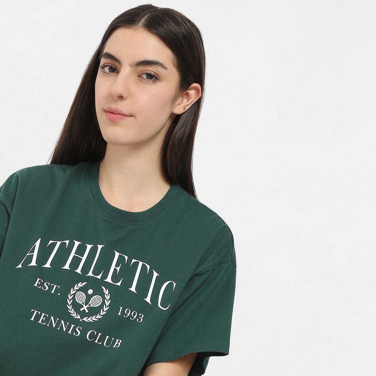 Boxy Fit Printed T-Shirt