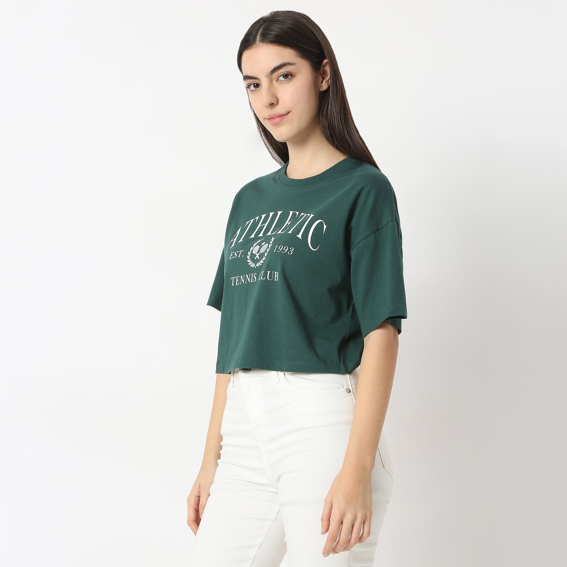 Boxy Fit Printed T-Shirt