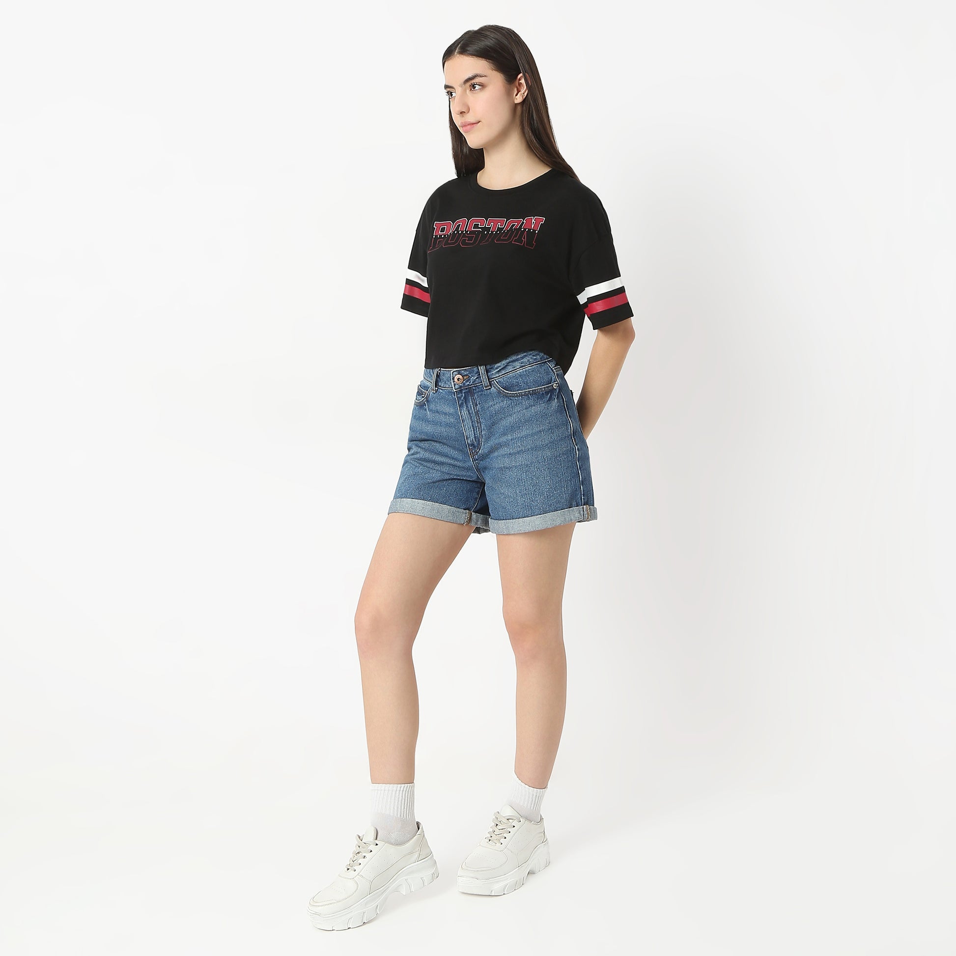 Boxy Fit Graphic T-Shirt