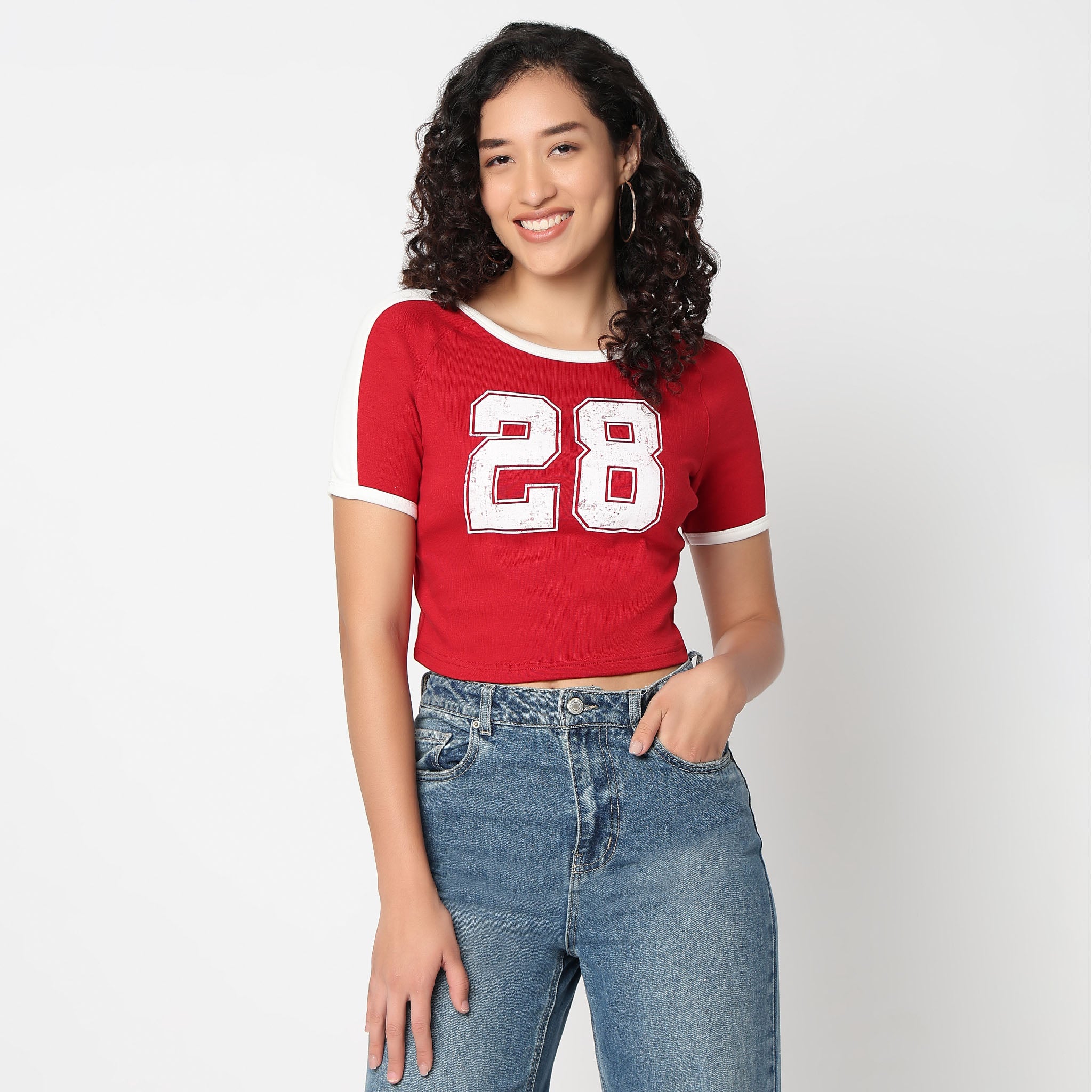 Betty T-Shirt with Front Graphic Print