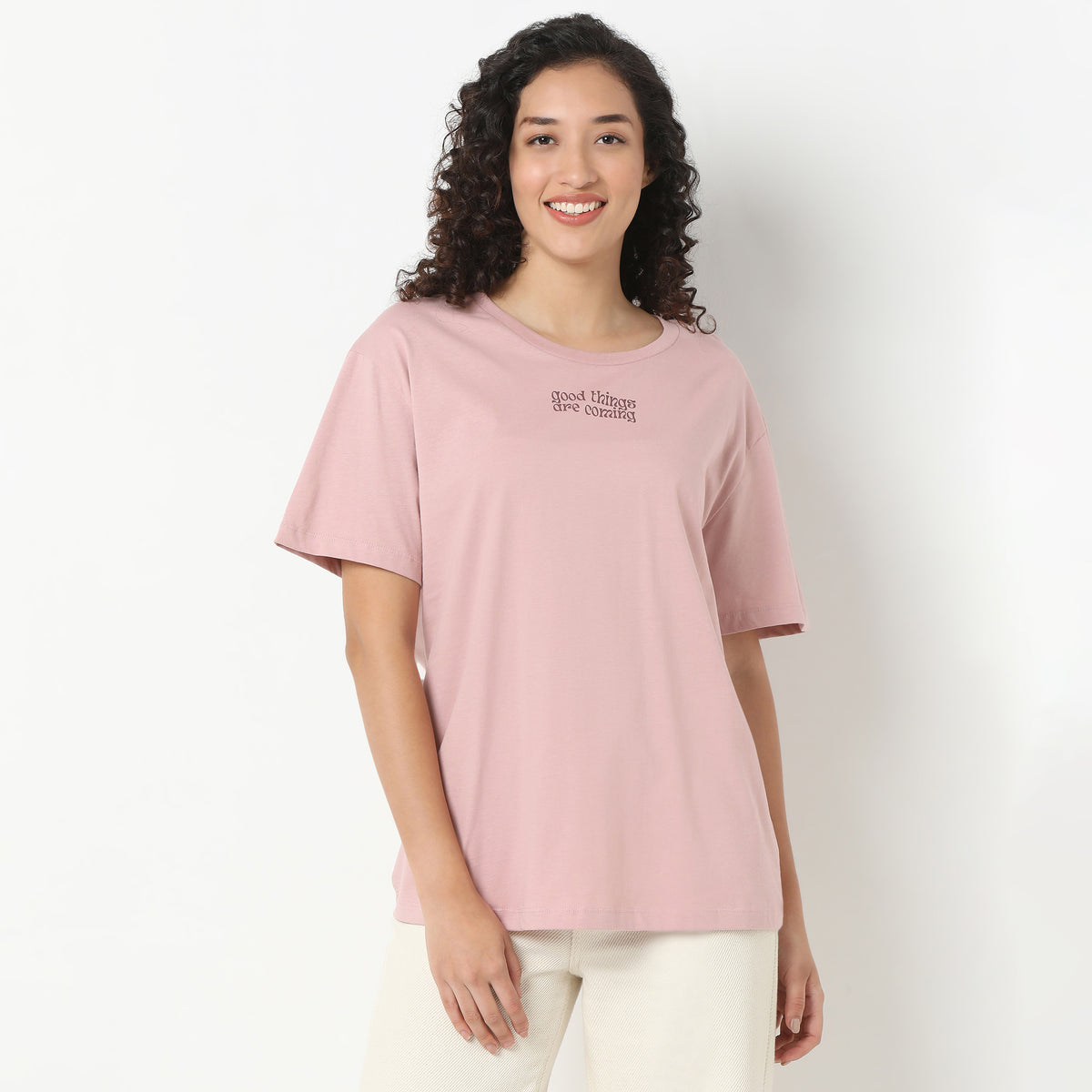 Betty Tee with Front and Back Graphic