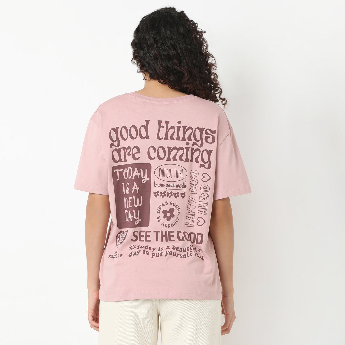 Betty Tee with Front and Back Graphic