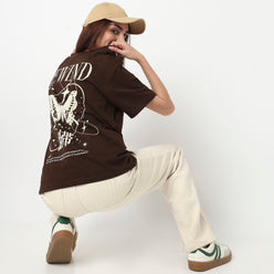 Oversize Back Print Betty T-Shirt