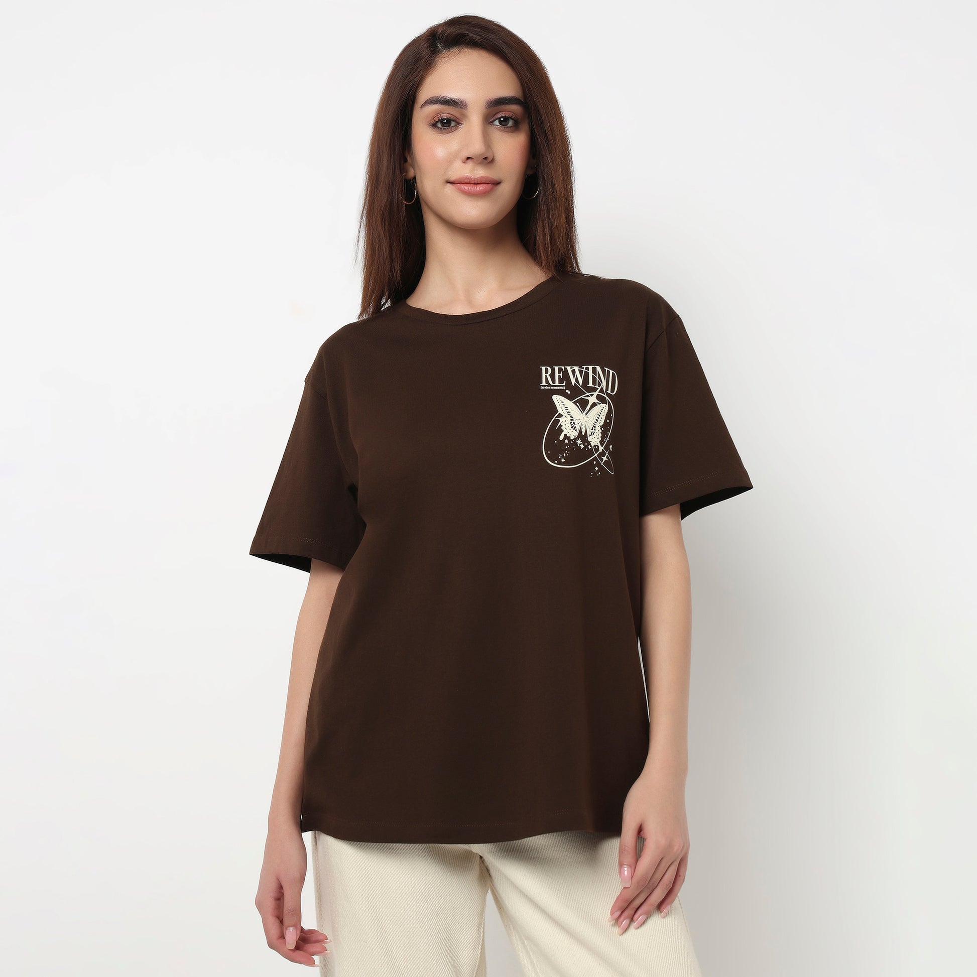 Oversize Back Print Betty T-Shirt