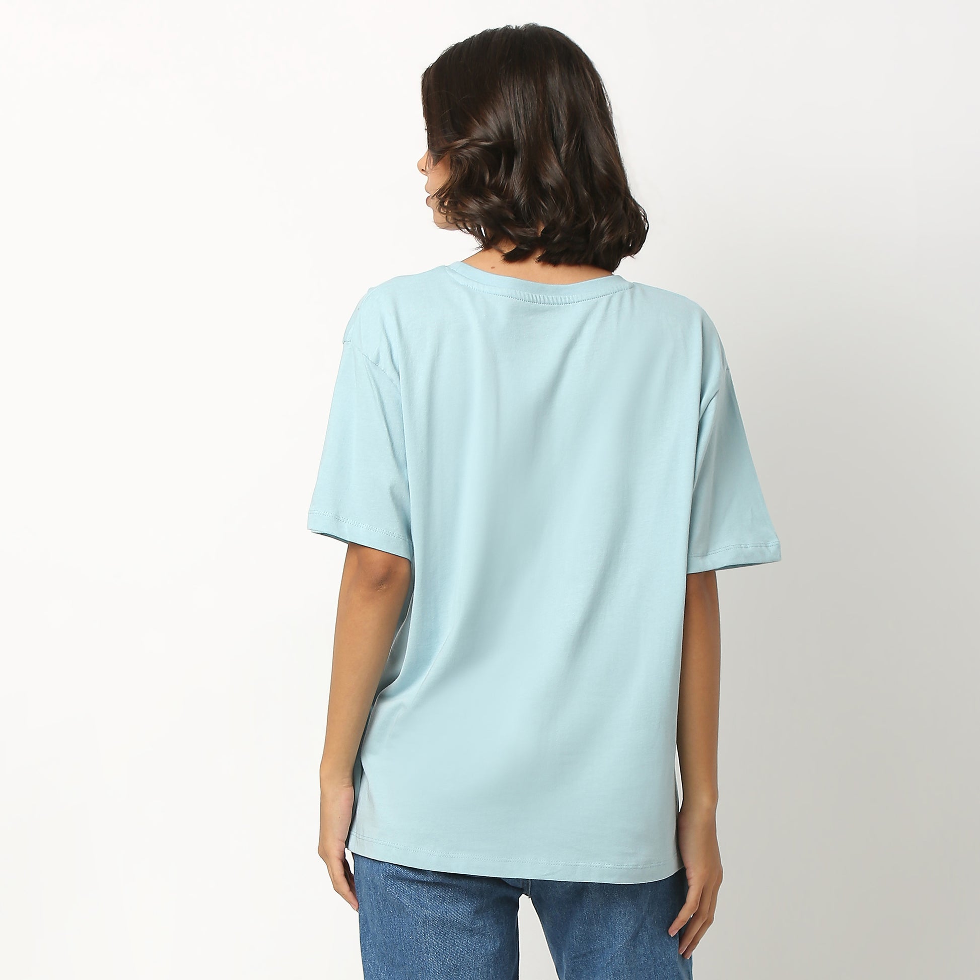 Graphic Cotton Fabric T-Shirt