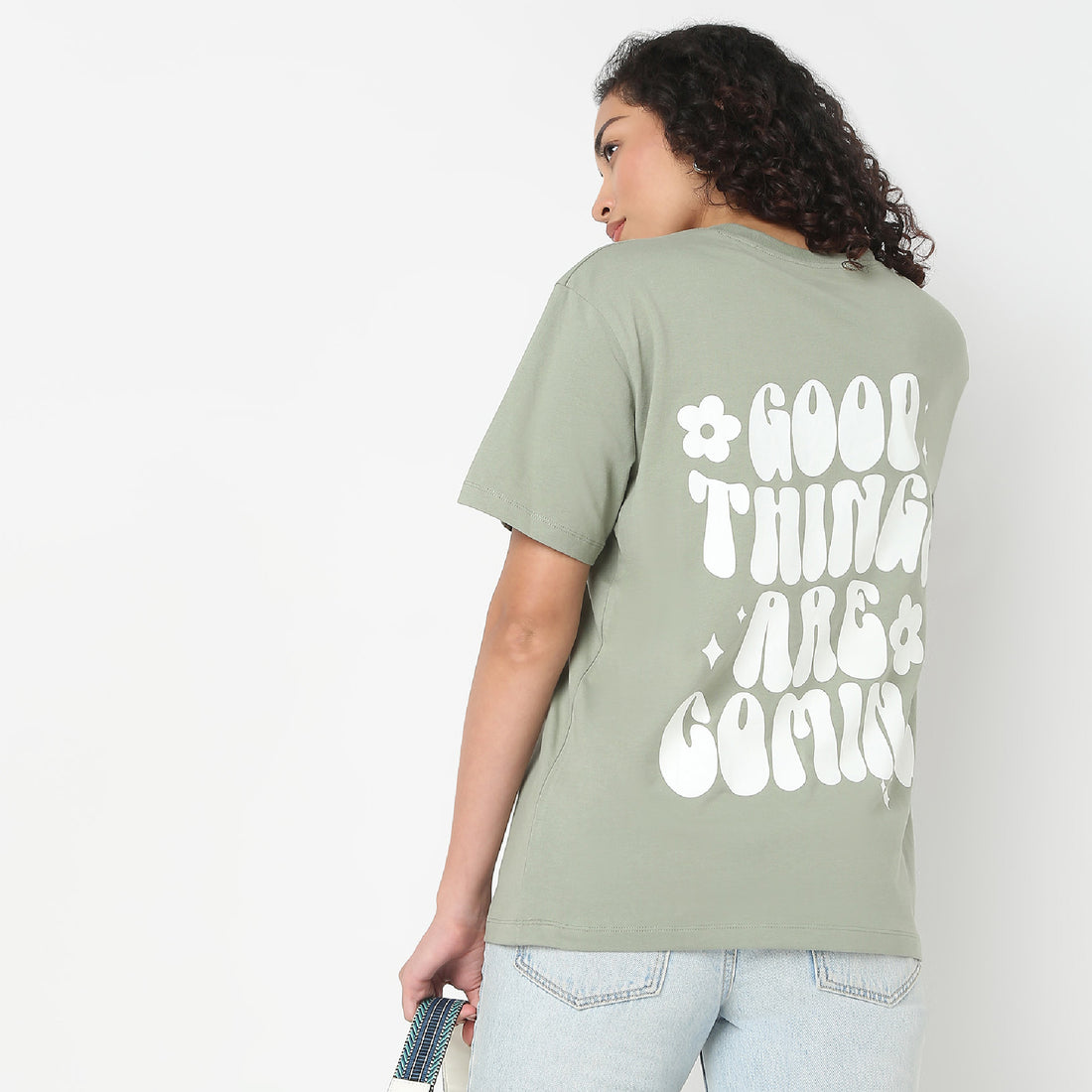 Betty Front Print Graphic Tee