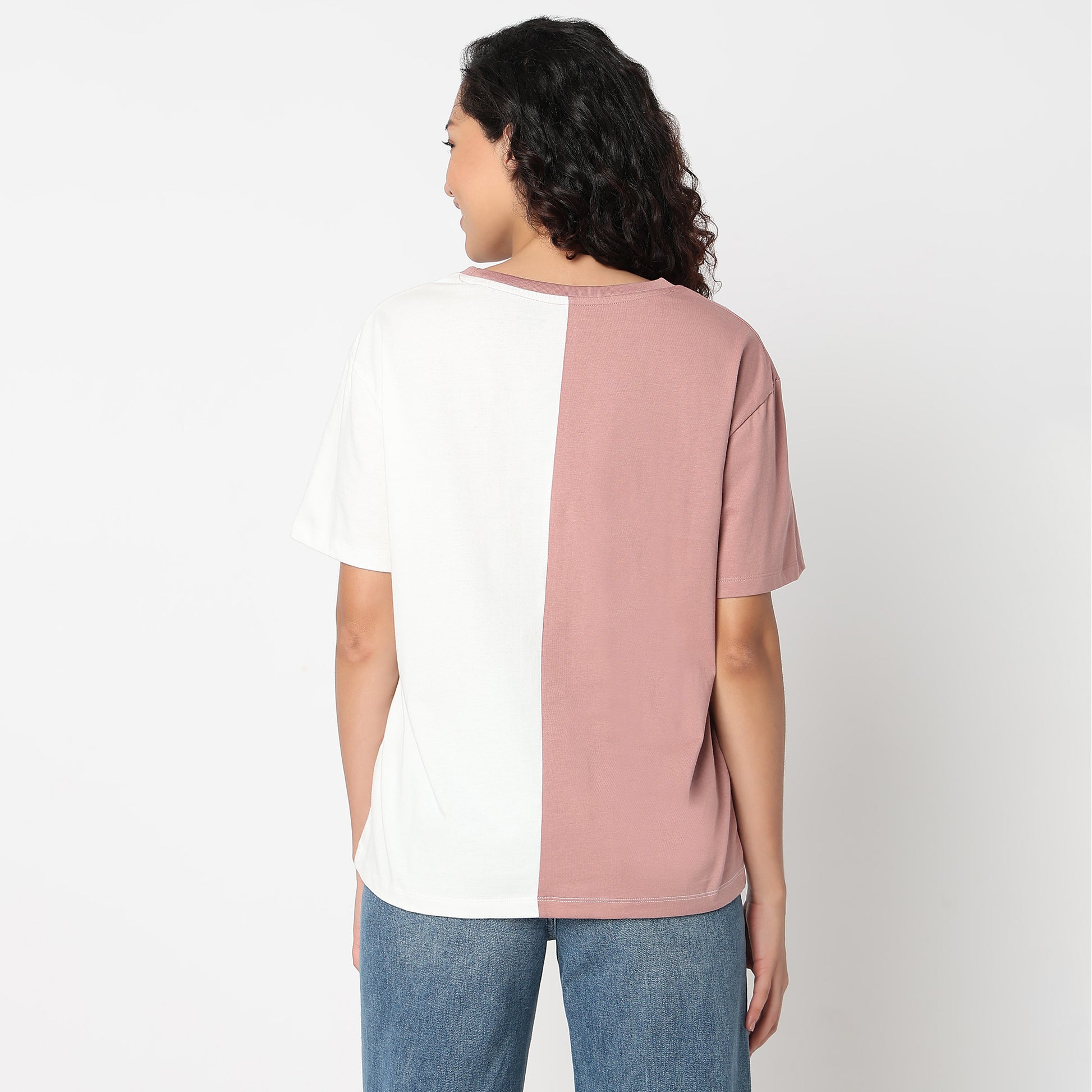 Betty Oversized T-Shirt with Front Graphic Print