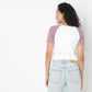 Betty Graphic Tee with Fitted Raglan