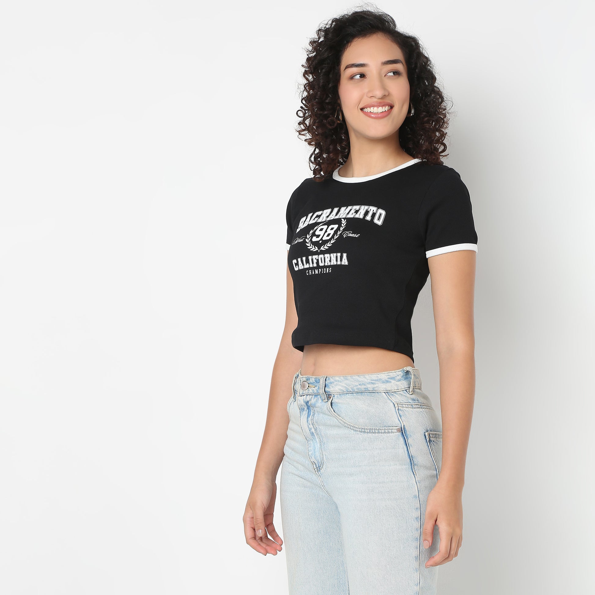 Betty Front Print Graphic Tee
