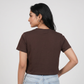 Cotton Graphic Crop T-Shirt