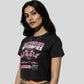 Cotton Graphic Crop T-Shirt
