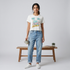 Cotton Graphic Crop T-Shirt