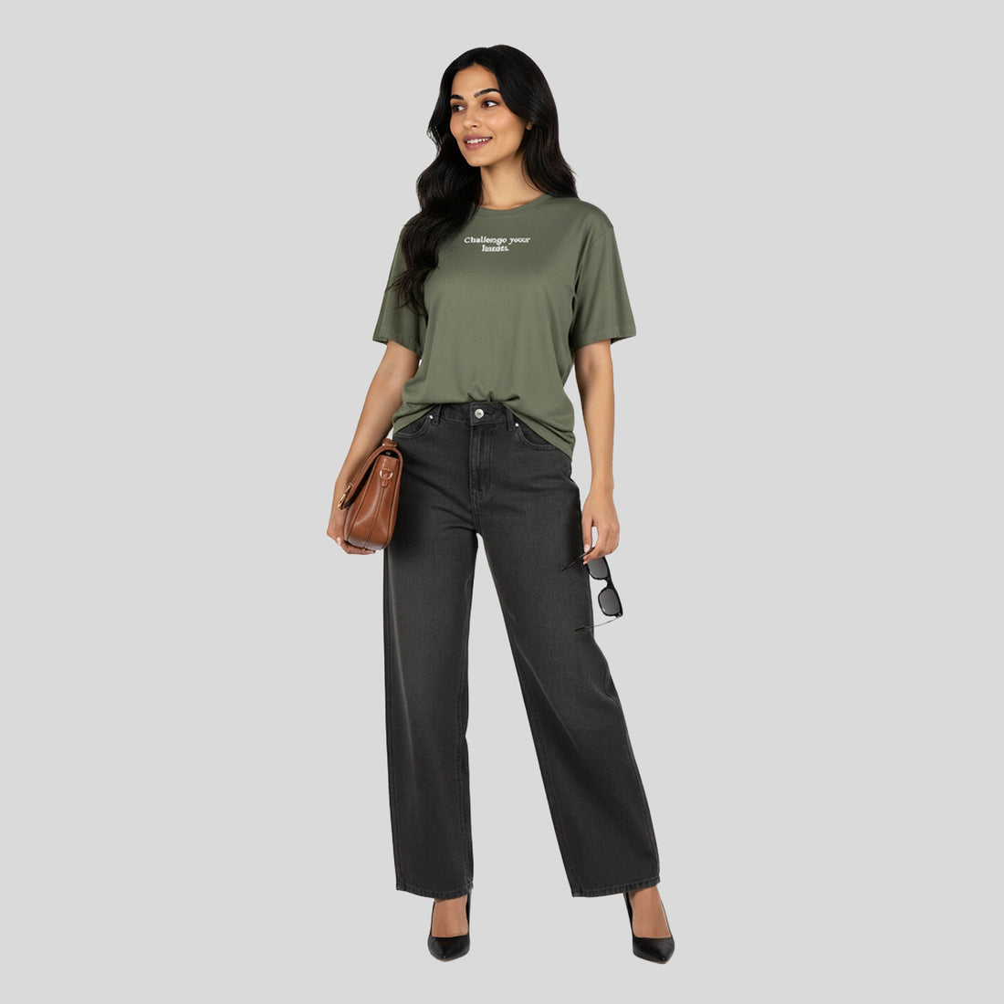 Oversize Cotton Graphic T-Shirt