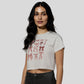 Cotton Graphic Crop T-Shirt