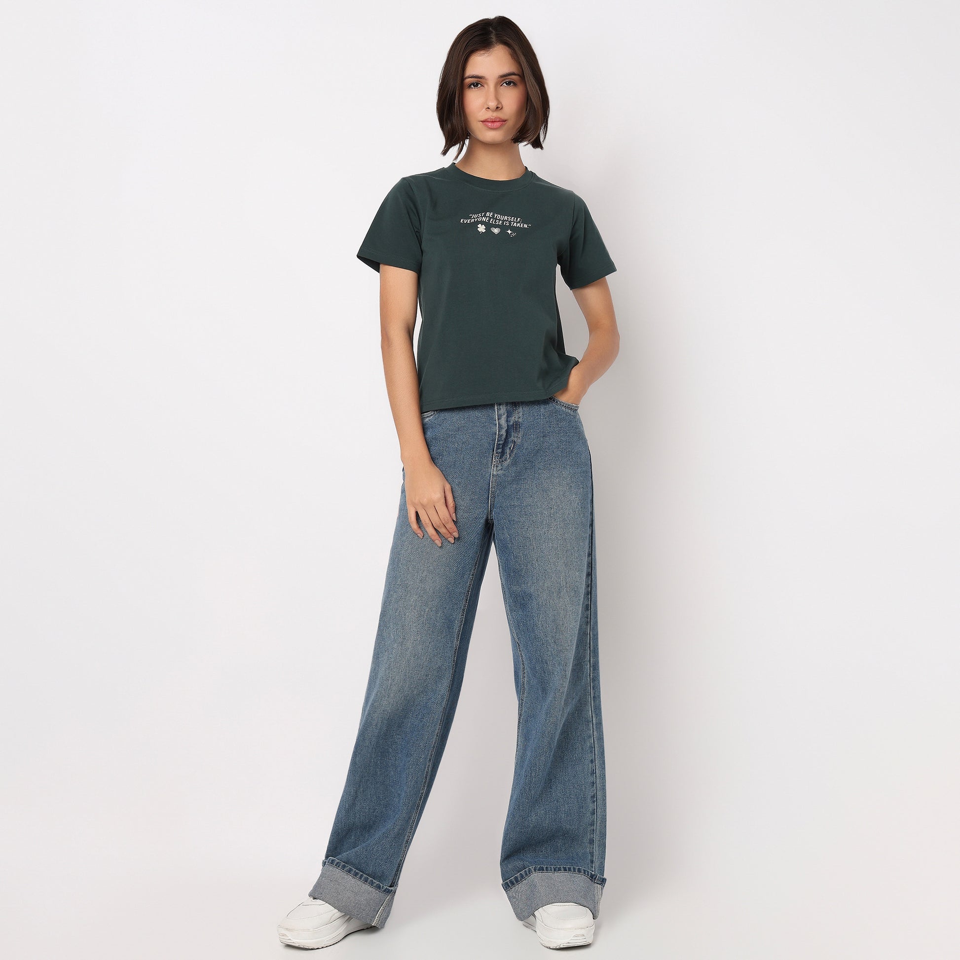 Graphic Crop T-Shirt