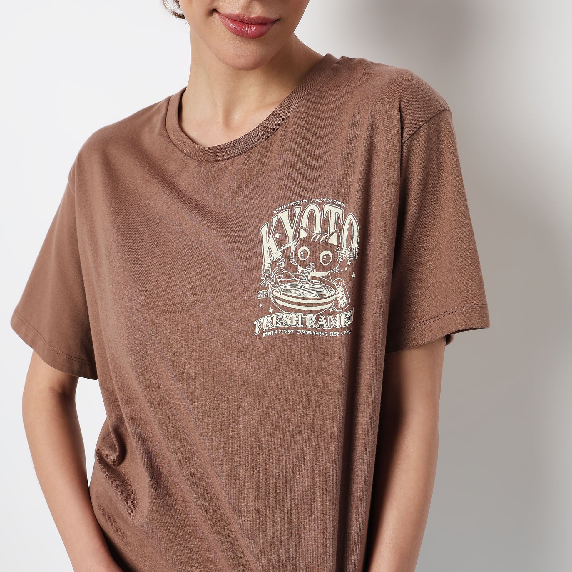 Oversized Cotton Graphic T-Shirt