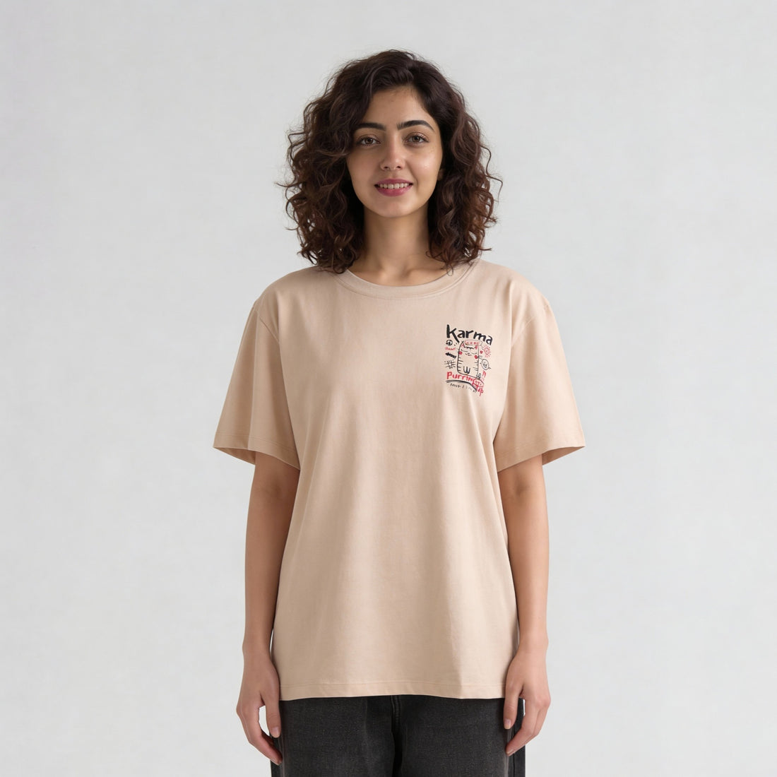 Cotton Graphic Short Sleeve T-Shirt
