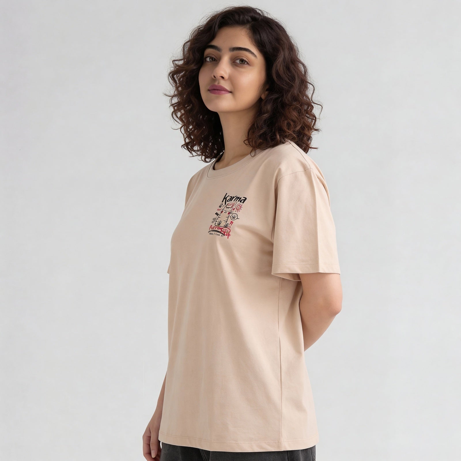 Cotton Graphic Short Sleeve T-Shirt