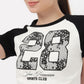 Slim Fit Graphic Crop Tee