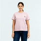 Knitted Graphic Slim Fit T-Shirt