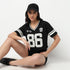 V-Neck Cropped T-Shirt