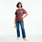 Knitted Printed Slim Fit T-Shirt