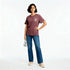 Knitted Printed Slim Fit T-Shirt