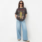 Cotton Graphic Oversize T-Shirt