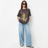 Cotton Graphic Oversize T-Shirt