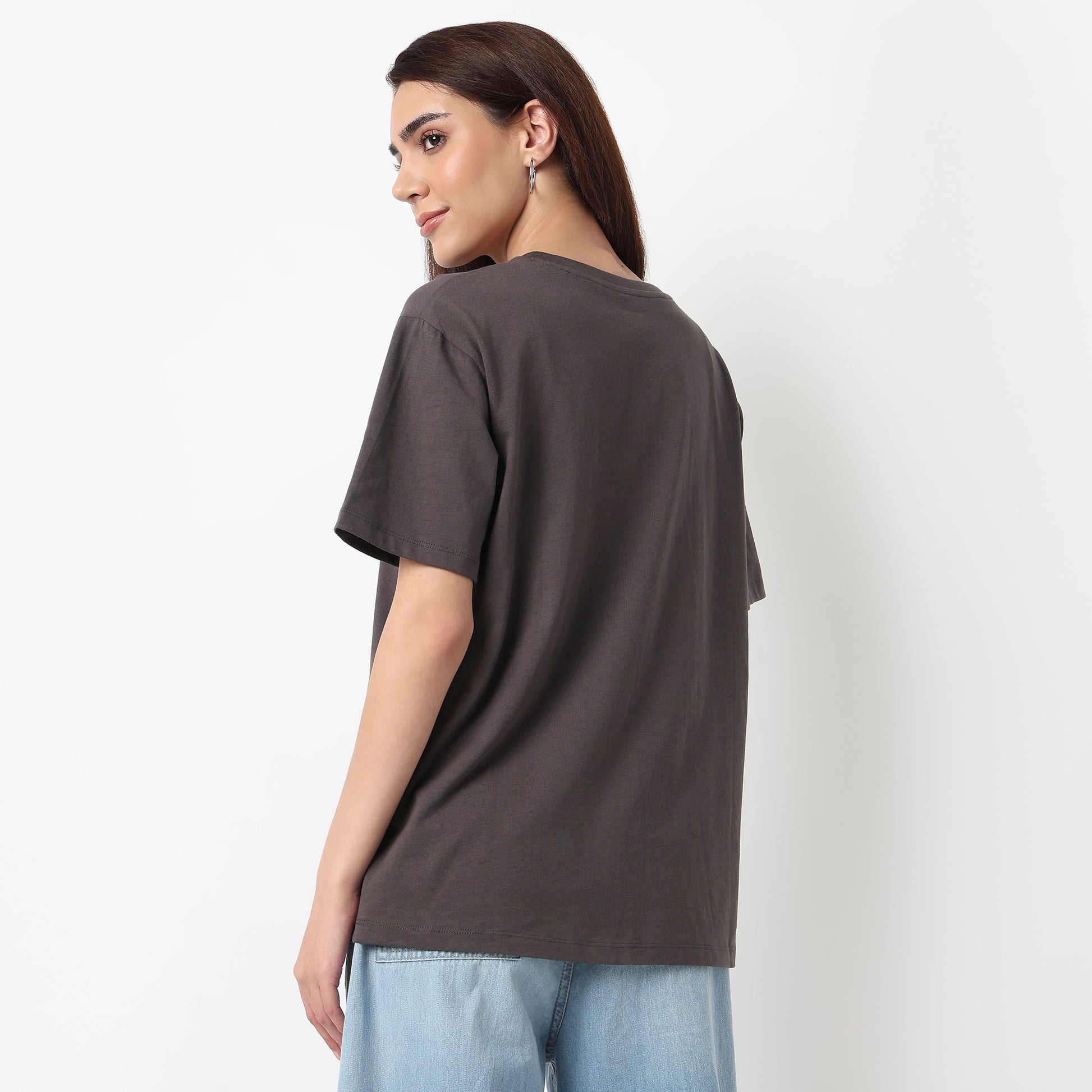 Cotton Graphic Oversize T-Shirt