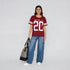 Cotton Graphic Longline Oversize T-Shirt