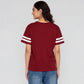Cotton Graphic Longline Oversize T-Shirt