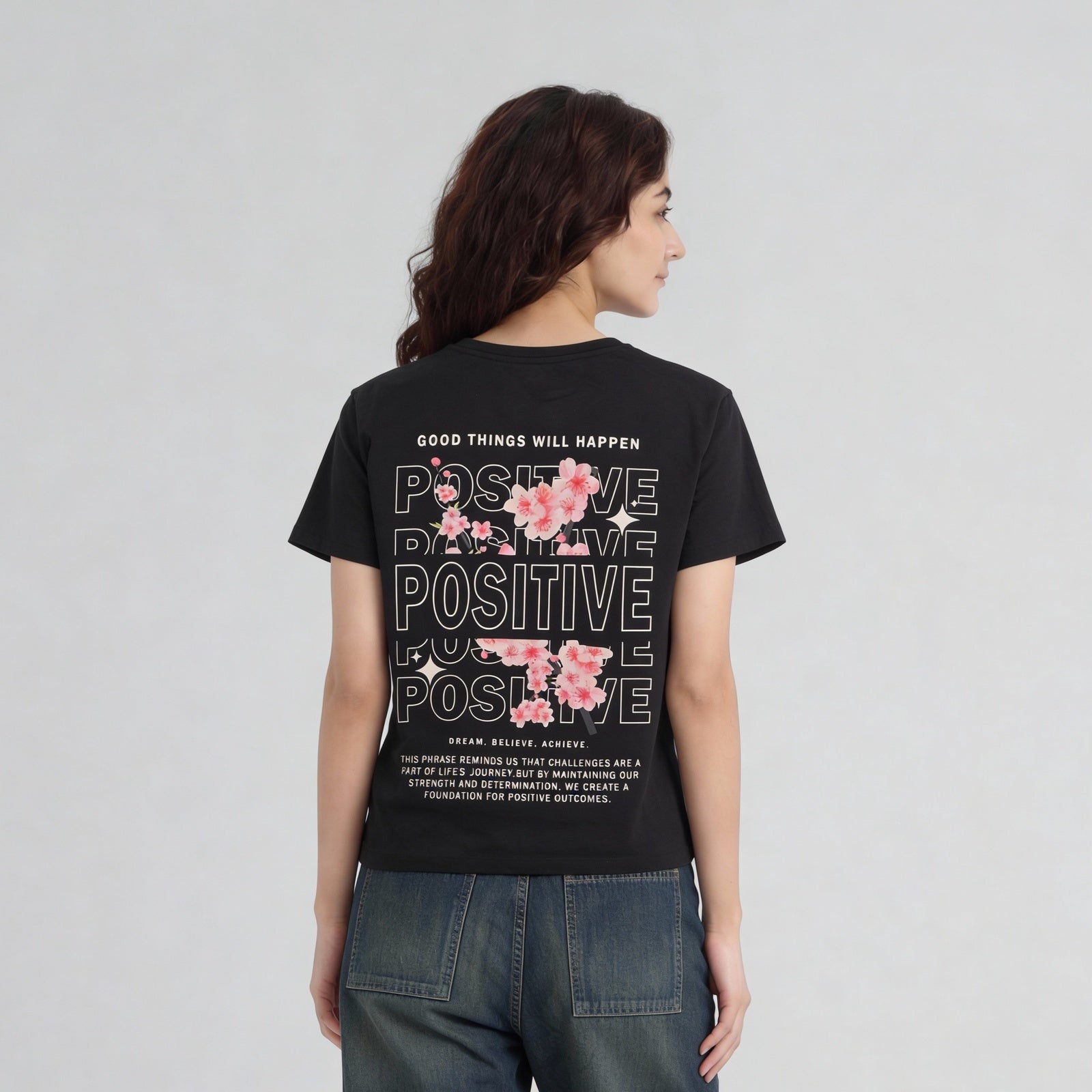 Cotton Graphic Oversize T-Shirt