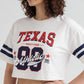 Cotton Graphic Boxy Fit Crop T-Shirt