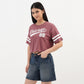 Cotton Graphic Boxy T-Shirt