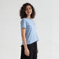 Knitted Graphic Slim Fit Crop T-Shirt