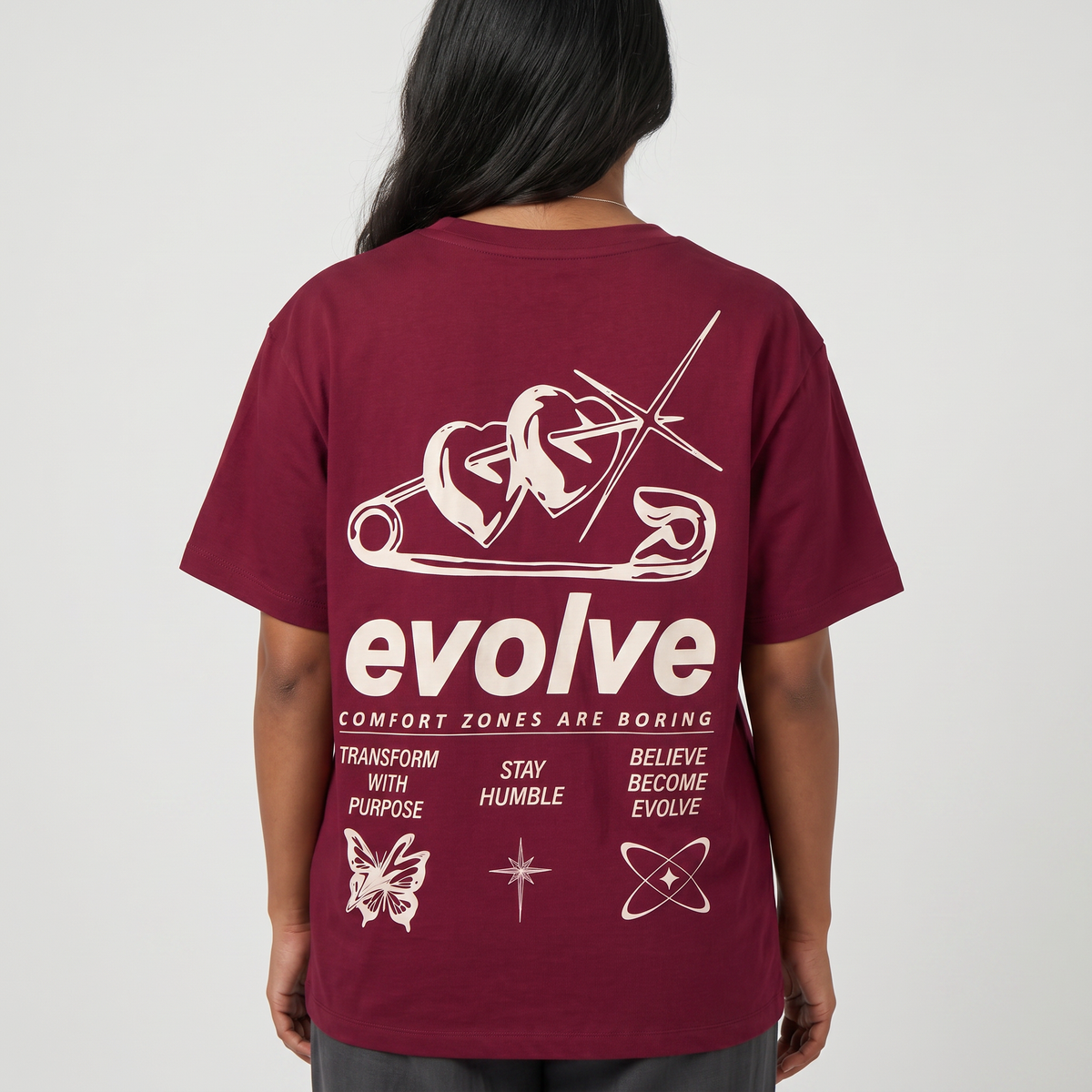 Cotton Graphic Oversize T-Shirt