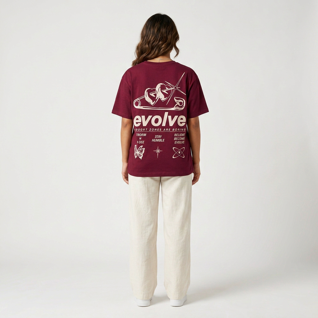 Cotton Graphic Oversize T-Shirt