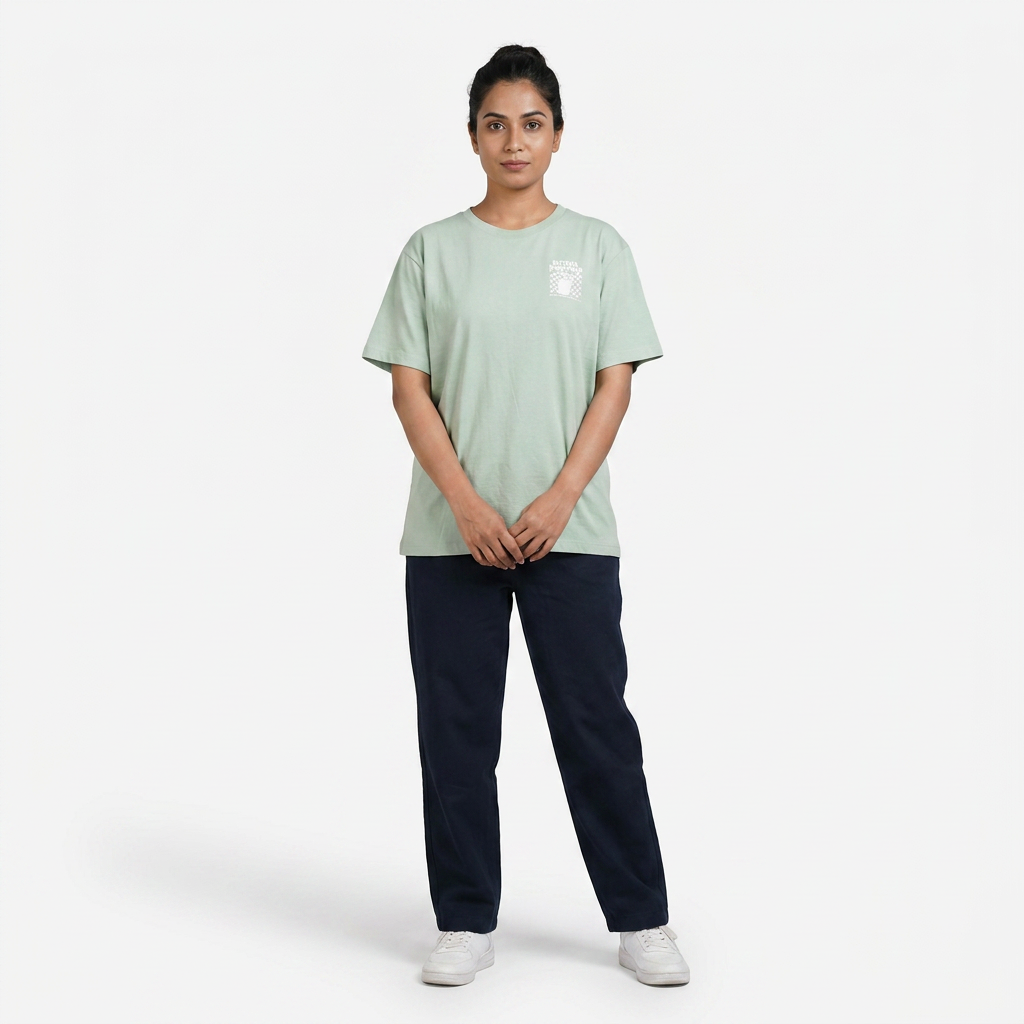 Cotton Graphic Oversize T-Shirt