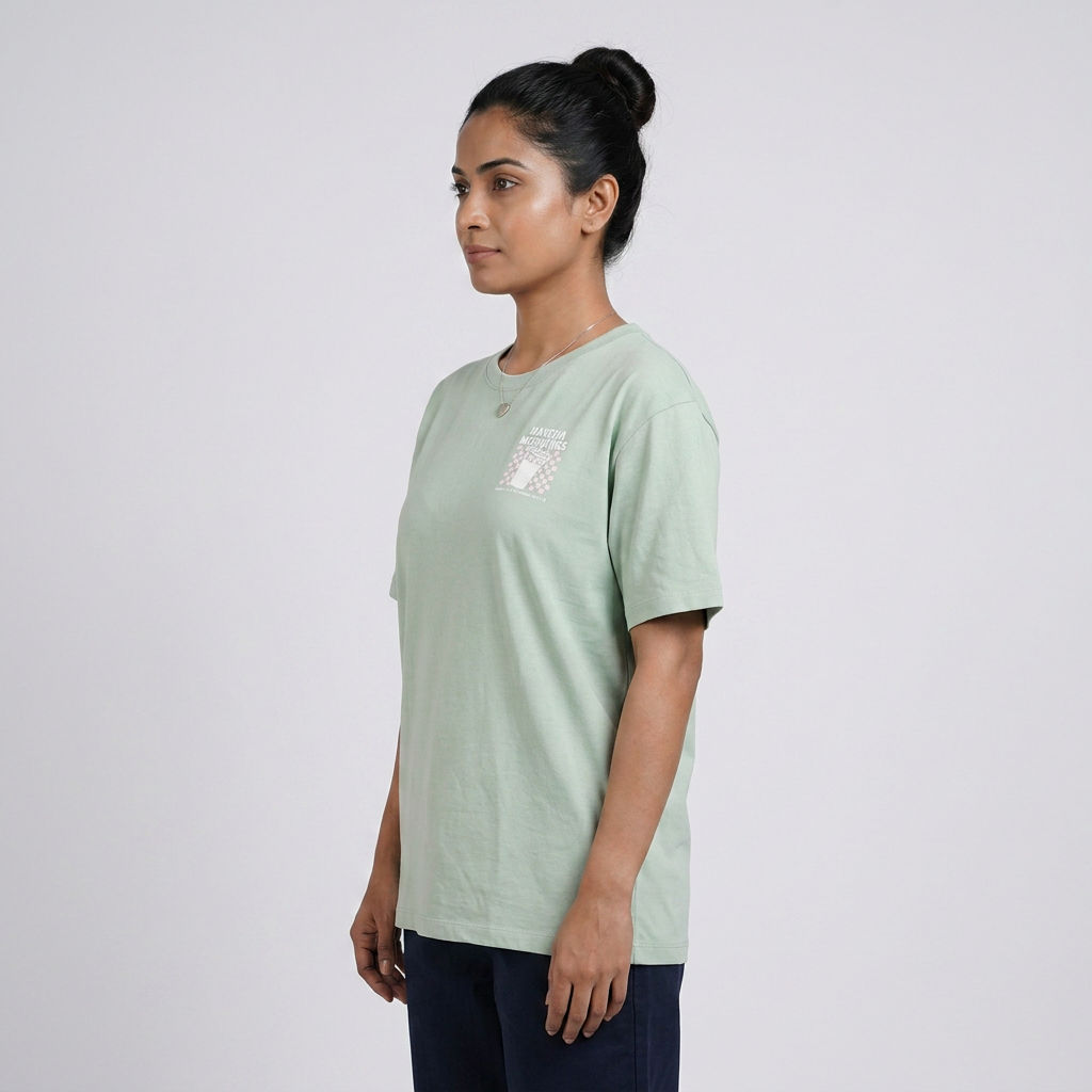 Cotton Graphic Oversize T-Shirt
