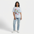 Cotton Graphic Oversize T-Shirt