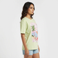 Cotton Graphic Oversize T-Shirt