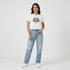 Cotton Graphic Crew Neck T-Shirt